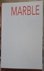 Billede af bogen Marble