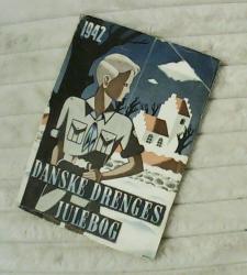 Billede af bogen Danske Drenges Julebog 1942