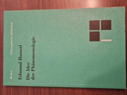 Billede af bogen Die Idee der Phänomenologie Billede af bogen Die Idee der Phänomenologie