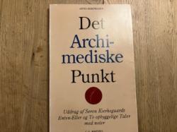 Billede af bogen Det archimediske punkt (Med dedikation) Billede af bogen Det archimediske punkt (Med dedikation)