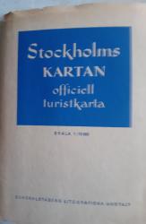 Billede af bogen Stockholms Kartan officiel Turistkarta skala 1<<<.10 000 Billede af bogen Stockholms Kartan officiel Turistkarta skala 1<<<.10 000
