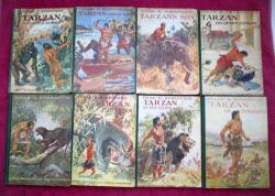 Billede af bogen Tarzanbøger, 8 bind