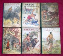 Billede af bogen Tarzanbøger, 6 bind