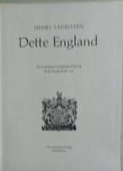 Billede af bogen Dette England. En nostalgisk kærlighedserklæring til det England, der var. Billede af bogen Dette England. En nostalgisk kærlighedserklæring til det England, der var.