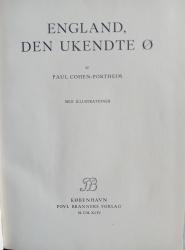 Billede af bogen England, den ukendte ø. Billede af bogen England, den ukendte ø.