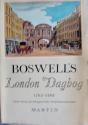 Billede af bogen Boswells London Dagbog 1762-1763