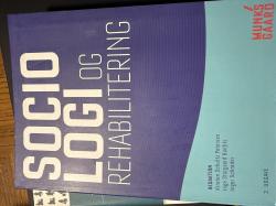 Billede af bogen Sociologi og rehabilitering Billede af bogen Sociologi og rehabilitering