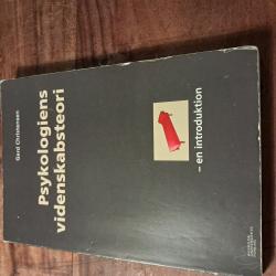 Billede af bogen Psykologiens videnskabsteori : en introduktion Billede af bogen Psykologiens videnskabsteori : en introduktion