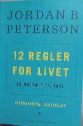 Billede af bogen 12 regler for livet. En modgift til kaos. Billede af bogen 12 regler for livet. En modgift til kaos.