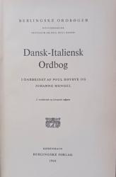 Billede af bogen Dansk-Italiensk Ordbog Billede af bogen Dansk-Italiensk Ordbog