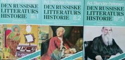 Billede af bogen Den Russiske Litteraturs Historie - Bind 1-3