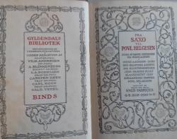 Billede af bogen  Fra Saxo til Povl Helgesen