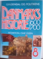 Billede af bogen Gyldendal og Politikens Danmarkshistorie. Bind 8 1600-1700 Ved afgrundens rand