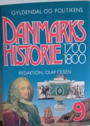 Billede af bogen Gyldendal og Politikens Danmarkshistorie. Bind 9 1700-1800 Den lange fred