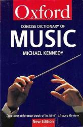 Oxford Concise Dictionary of Music