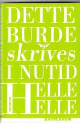 Dette burde skrives i nutid