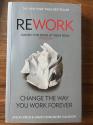 Billede af bogen Rework - change the way you work forever