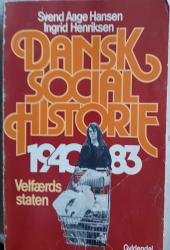 Billede af bogen  Dansk socialhistorie 1940-83 - Velfærdsstaten.