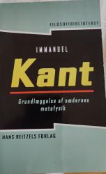 Billede af bogen Grundlæggelse af sædernes metafysik