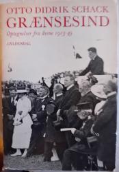 Billede af bogen Grænsesind optegnelser fra årene 1913-49