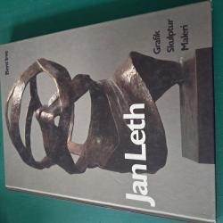 Billede af bogen Jan Leth. Grafik, skulptur, maleti.