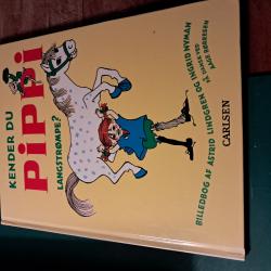 Billede af bogen Kender du Pippi Langstrømpe?