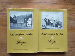 Billede af bogen Ambrosius Stubs Digte Bind 1+2 Billede af bogen Ambrosius Stubs Digte Bind 1+2