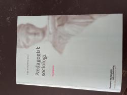 Billede af bogen Pædagogisk sociologi