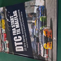 Billede af bogen DTC fra start til målflag - 20 års dansk motorsportshistorie