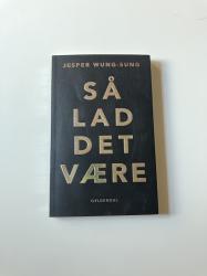 Billede af bogen Så lad det være : essays og noveller