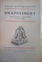 Billede af bogen Snapstinget. Jysk termin, marked og mennesker Billede af bogen Snapstinget. Jysk termin, marked og mennesker