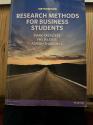 Billede af bogen Research Methods for Business Students 