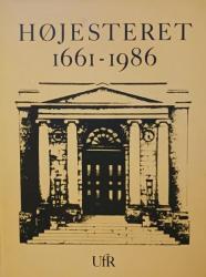 Billede af bogen Højesteret 1661-1986