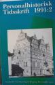 Billede af bogen Personalhistorisk tidsskrift 1991 : 2