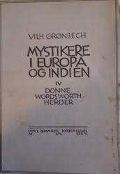 Billede af bogen Mystikere i Europa og Indien Billede af bogen Mystikere i Europa og Indien