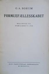 Billede af bogen Formuefællesskabet - Med noter til <<Familieret i>> 1936 Billede af bogen Formuefællesskabet - Med noter til <<Familieret i>> 1936