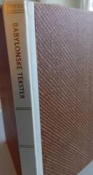 Billede af bogen babylonske religiøse tekster Verdensreligionernes hovedværker