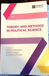 Billede af bogen Theory and Methods in Political Science