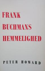 Billede af bogen Frank Buchmans hemmelighed 