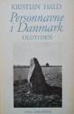 Billede af bogen Personnavne i Danmark 1- Oldtiden