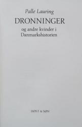 Billede af bogen Dronninger og andre kvinder i Danmarkshistorien