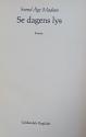 Billede af bogen Se dagens lys