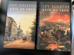 Billede af bogen Krig og fred Bind 1 + 2