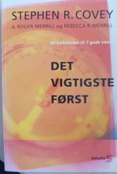 Billede af bogen Det vigtigste først