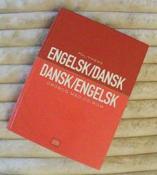 Billede af bogen Politikens engelsk-dansk, dansk-engelsk ordbog