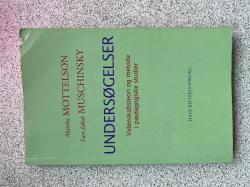 Billede af bogen Undersøgelser - videnskabsteori og metode i pædagogiske studier