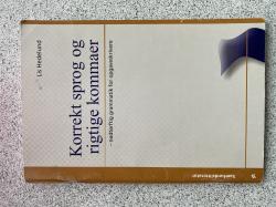 Billede af bogen Korrekt sprog og rigtige kommaer