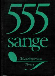 Billede af bogen 555 sange 