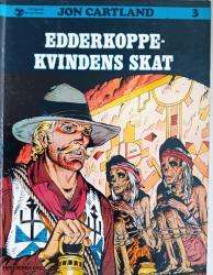 Billede af bogen Jon Cartland Edderkoppe-kvindens skat