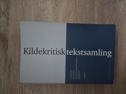 Billede af bogen Kildekritisk Tekstsamling